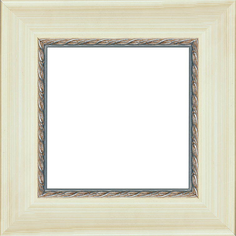 Square photo frame in white - 75720BI