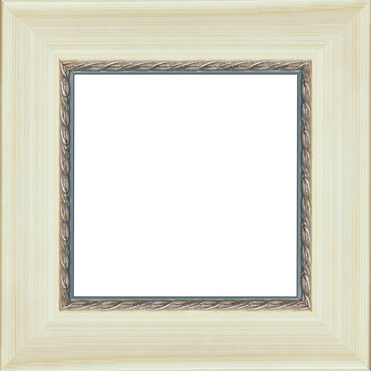 Square photo frame in white - 75720BI