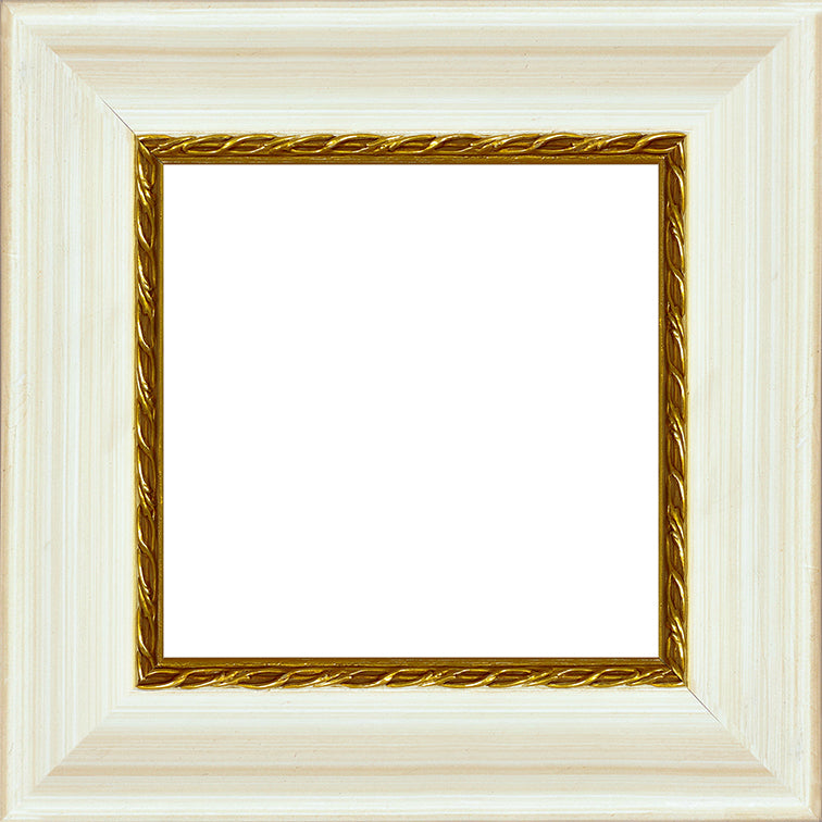 Square photo frame in white - 75720BI