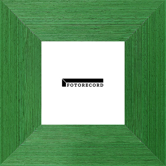 Cornice su misura Verde Zigrinato in Legno Opaca, Verde, Stile Moderno | 502015-po-verde-zigrinato