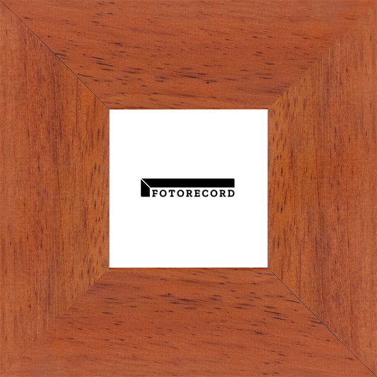 Cornice su misura Mogano in Legno Satinata, Marrone, Stile Moderno | 205814-ps-mogano