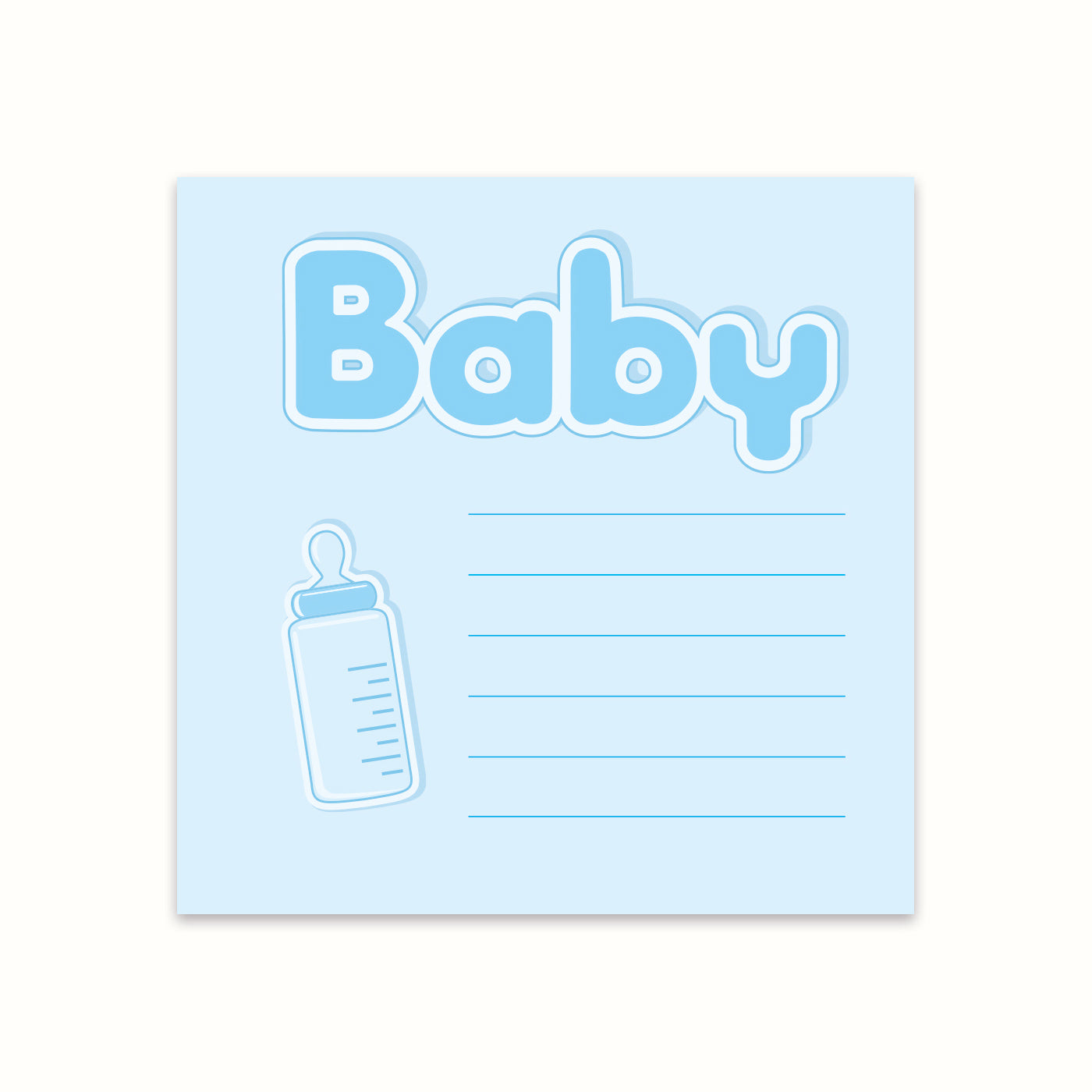 Album Bebe' Blue 24x24 cm, Scrapbooking, 20 Pagine | fral0008