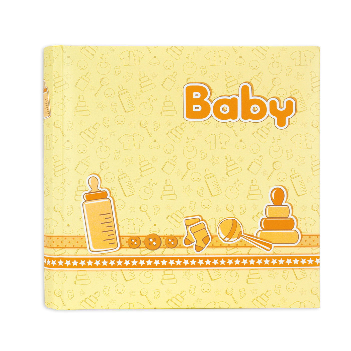 Album Bebe' Orange 24x24 cm, Scrapbooking, 20 Pagine | fral0009