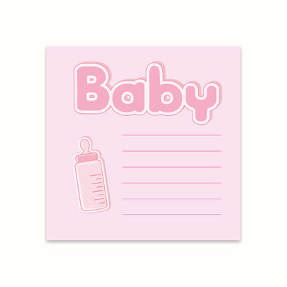Album Scrapbooking Bebe - 20P - Rosa,stampa adatta al tema baby | fral0266