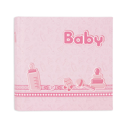 Album Scrapbooking Bebe - 20P - Rosa,stampa adatta al tema baby | fral0266