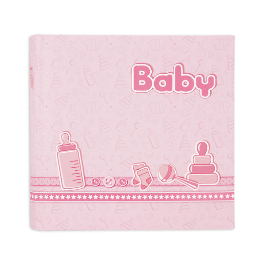 Album Scrapbooking Bebe - 20P - Rosa,stampa adatta al tema baby | fral0266