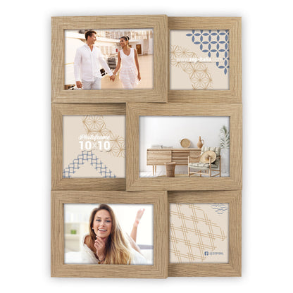 Multiple wooden wall frame - FR0105002