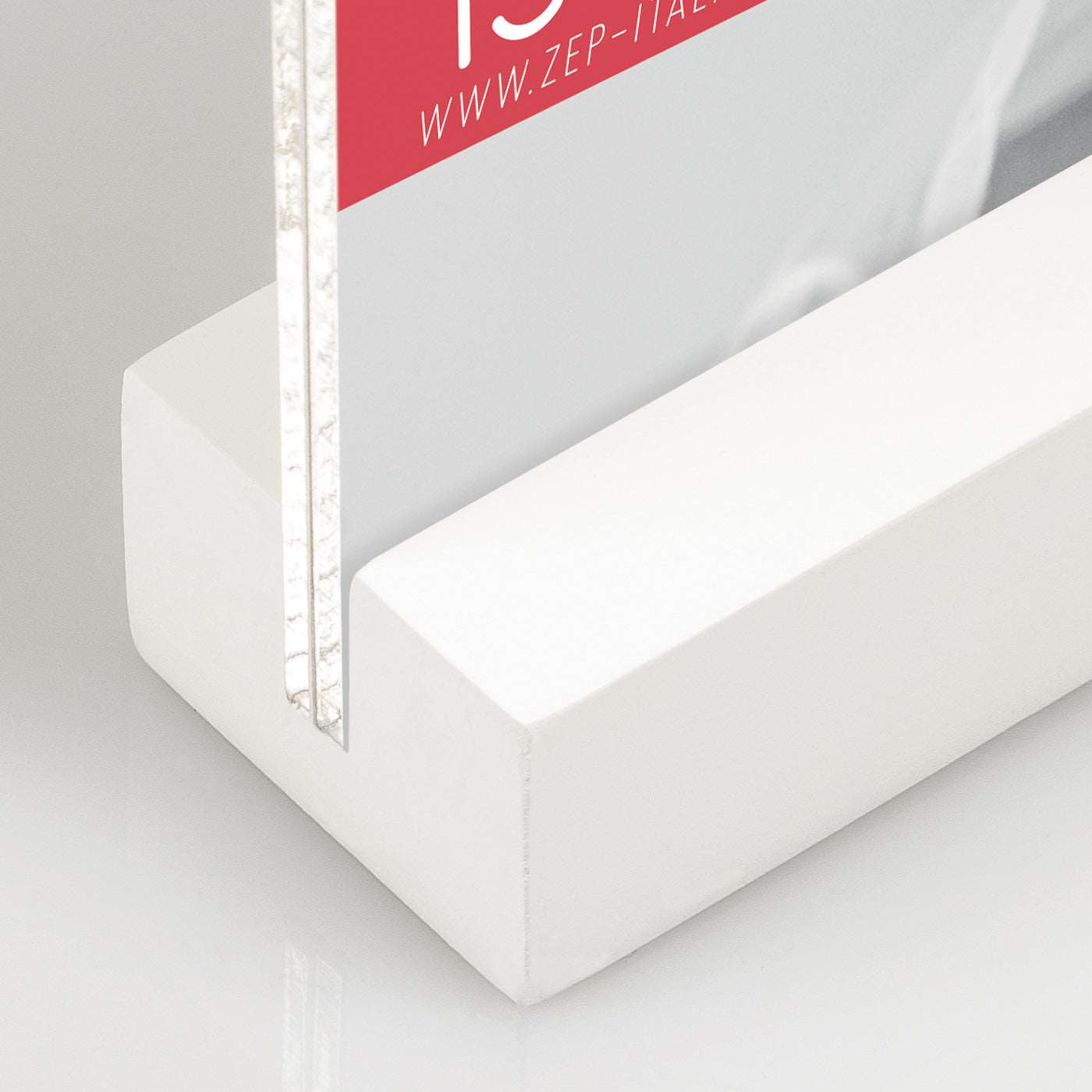 Cornice Double Face Dresda Bianco Verticale Fotorecord