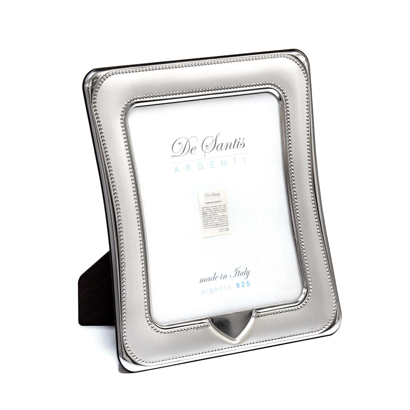Cornice fotografica in Argento 925 - De Santis 002 Fotorecord