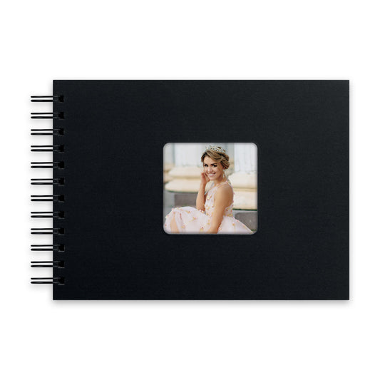 Album Misty Black 21x16 cm, Scrapbooking | fral0031