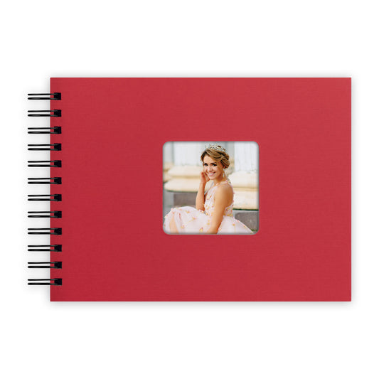 Album Misty Red 21x16 cm, Scrapbooking, 25 Pagine | fral0034