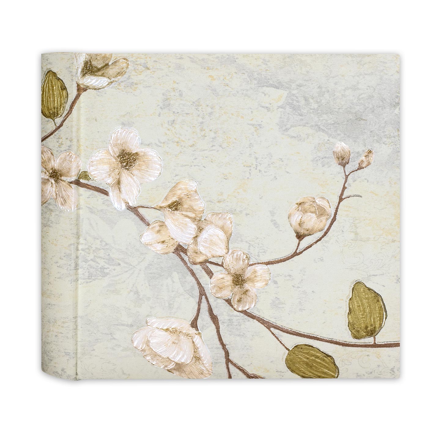 Album Scrapbooking Jardin - 20P - fantasia floreale marrone | fral0044
