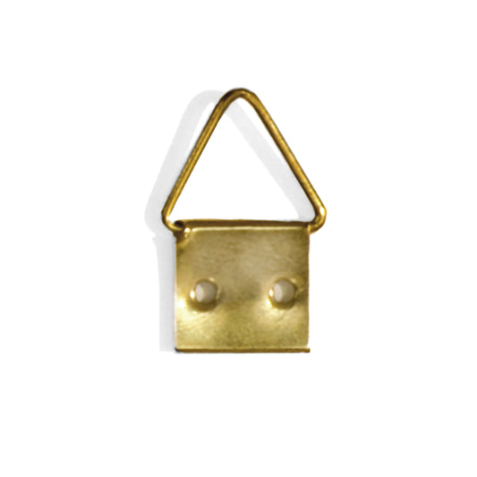 Brass-plated articulated hangers