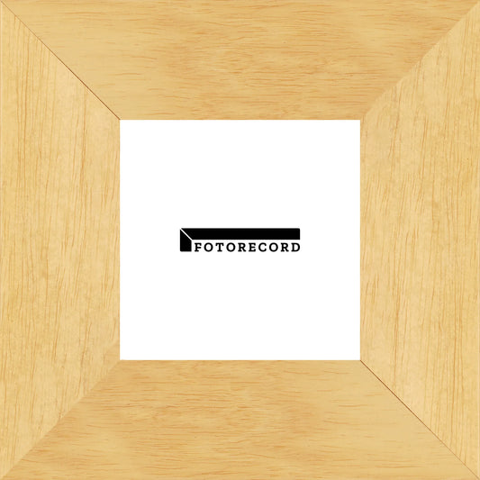 Cornice su misura Abete in Legno Satinato, Marrone, Stile Moderno