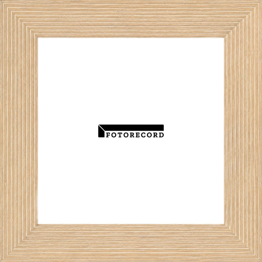 Cornice su misura Abete Zigrinato in Legno Poro aperto, Marrone, Stile Moderno