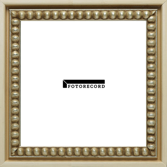 Cornice su misura Antico Beige in Legno Opaca, Beige, Stile Classico