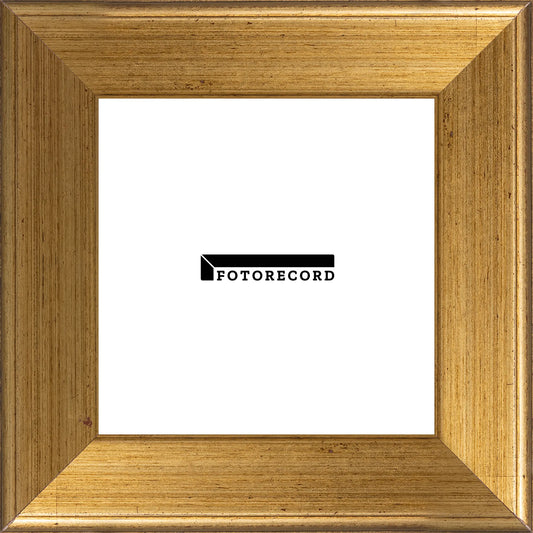 Cornice su misura Antico Oro in Legno Satinata, Oro, Stile Classico
