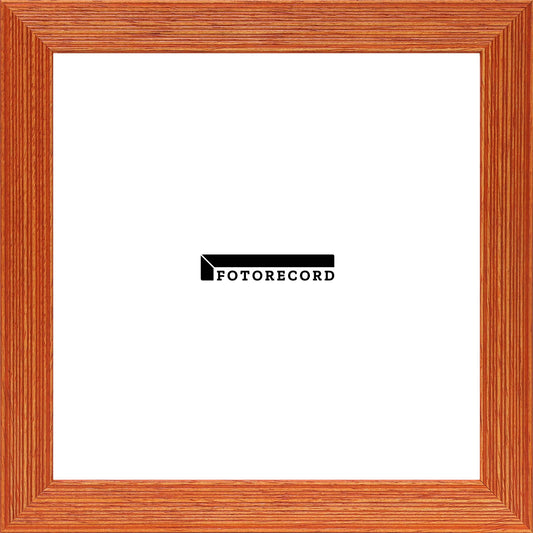 Cornice su misura Arancio in Legno Opaca, Arancione, Stile Moderno