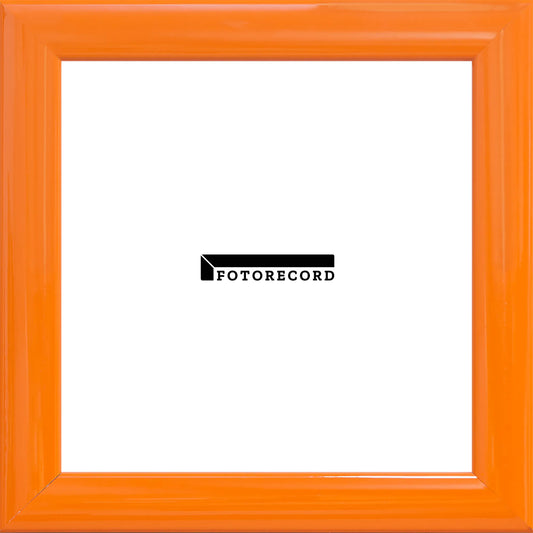 Cornice su misura Arancione in Legno Lucida, Arancione, Stile Moderno