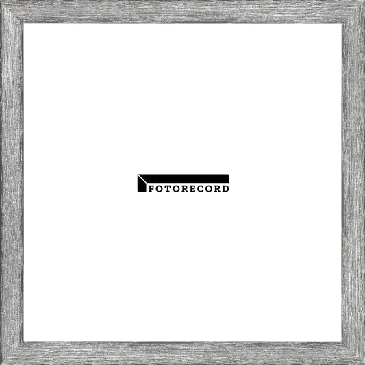 Cornice su misura Arg in Legno Poro aperto, Argento, Stile Moderno