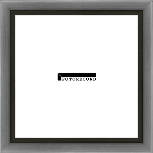 Cornice su misura Arg in Legno Satinata, Argento, Stile Classico