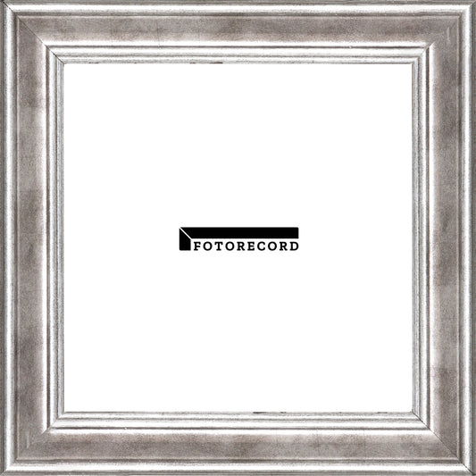 Cornice su misura Argento in Legno Lucida, Argento, Stile Moderno
