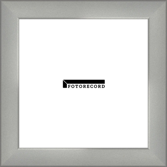 Cornice su misura Argento in Legno Satinata, Argento, Stile Moderno