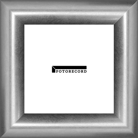 Cornice su misura Argento in Legno Satinata, Argento, Stile Classico