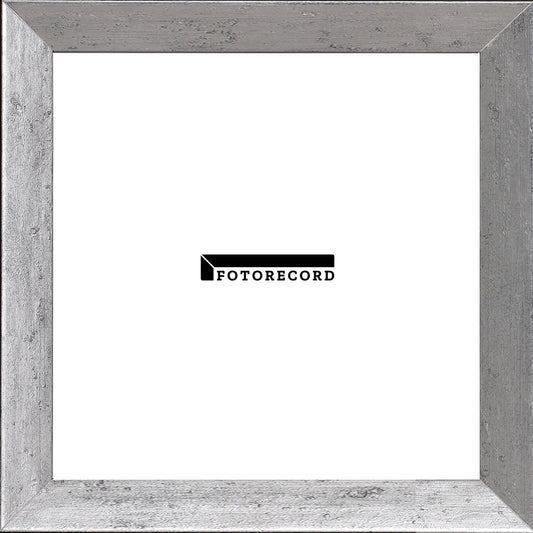 Cornice su misura Argento in Legno Satinata, Argento, Stile Moderno