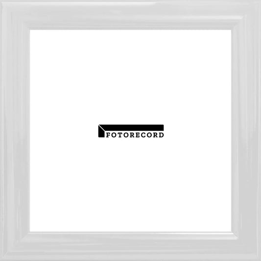 Cornice su misura Bianco Laccato in Legno Lucida, Bianco, Stile Moderno