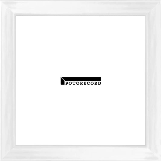 Cornice su misura Bianco in Legno Lucida, Bianco, Stile Classico