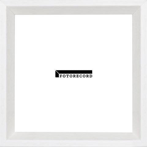 Campione del profilo Cornice su misura Bianco in Legno Opaco, Stile Moderno FRAS0464