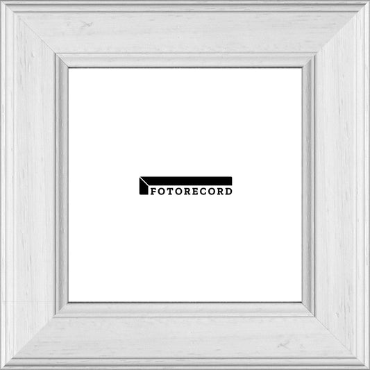 Cornice su misura Bianco in Legno Poro aperto, Bianco, Stile Moderno