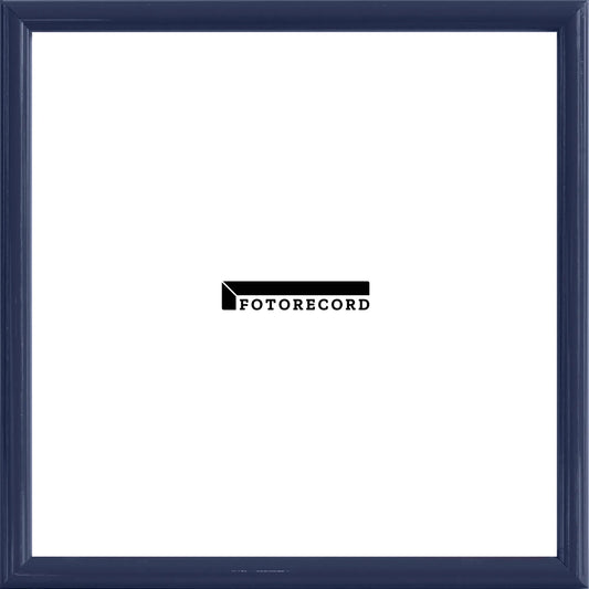 Cornice su misura Blu in Legno Lucida, Blu, Stile Moderno
