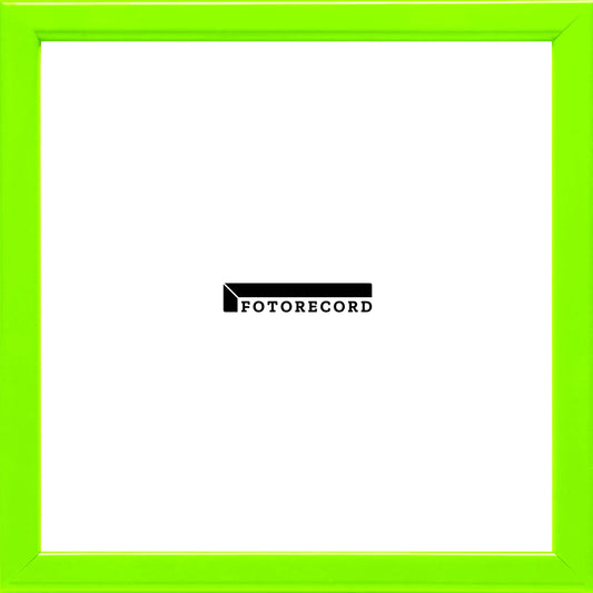 Cornice su misura Chiaro in Legno Lucida, Verde, Stile Moderno