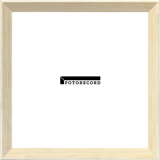 Cornice su misura Crema in Legno Opaca, Beige, Stile Vintage