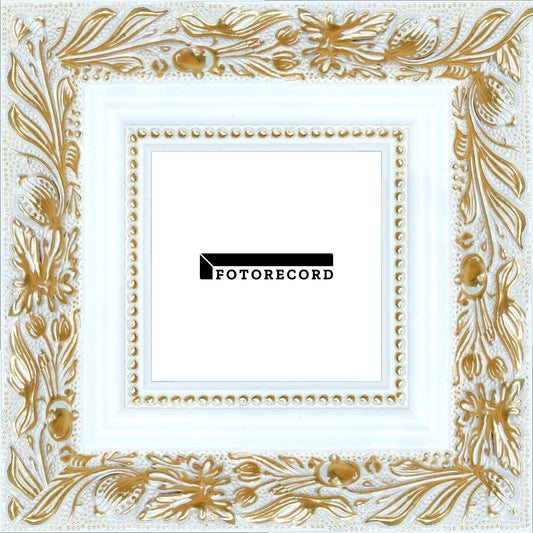 Cornice su misura Crema Spazzolato in Legno Satinato, Beige, Stile Classico