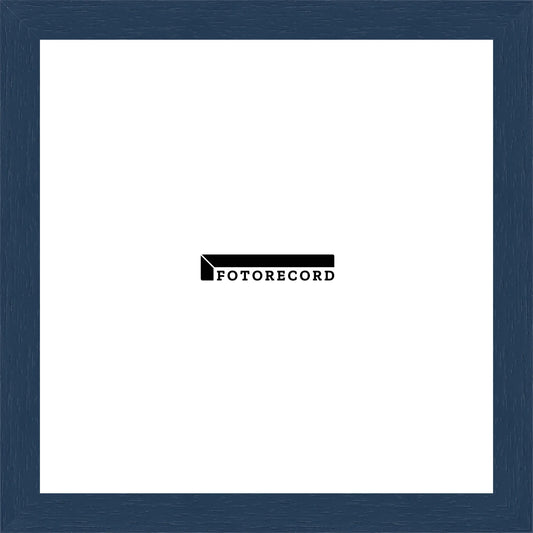 Cornice su misura Denim in Legno Poro aperto, Blu, Stile Moderno
