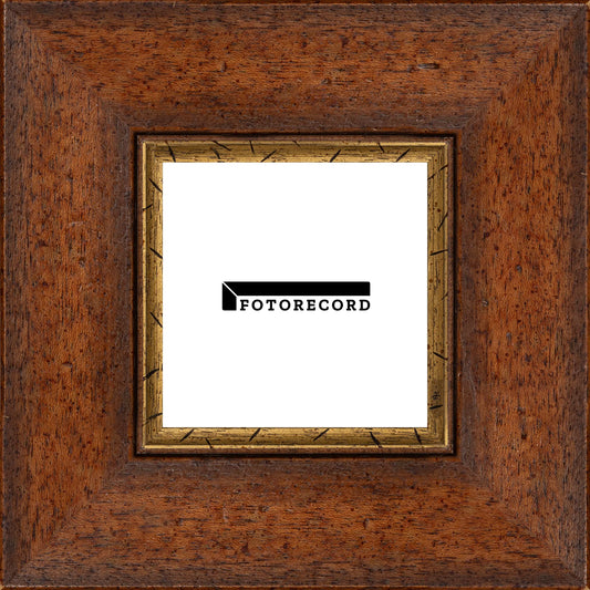 Cornice su misura Filo Oro in Legno Satinata, Marrone, Stile Classico