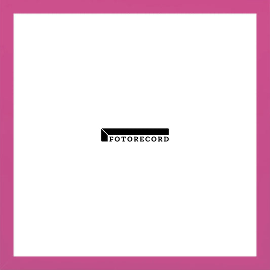 Cornice su misura Fucsia in Legno Opaco, Rosa, Stile Moderno