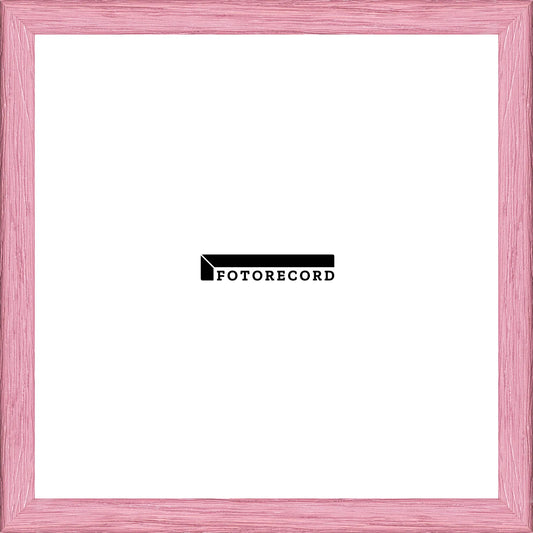 Cornice su misura Fucsia in Legno Poro aperto, Rosa, Stile Moderno