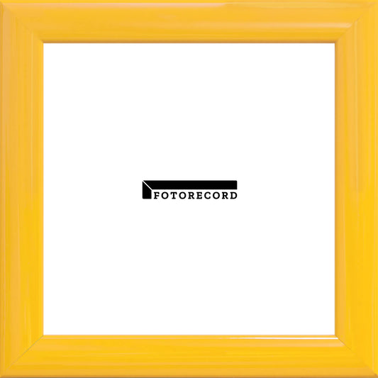Cornice su misura Giallo in Legno Lucida, Giallo, Stile Moderno