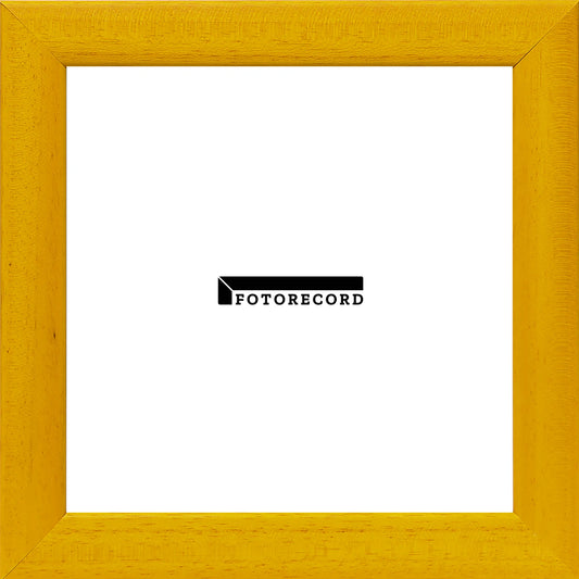 Cornice su misura Giallo in Legno Satinata, Giallo, Stile Moderno