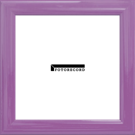 Cornice su misura Lilla in Legno Lucida, Viola, Stile Moderno