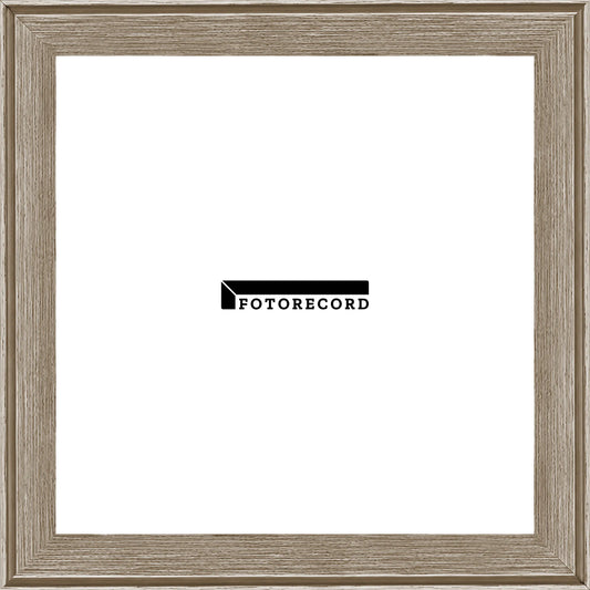 Cornice su misura Marrone Bianco Spazzolato in Legno Decape, Stile Vintage
