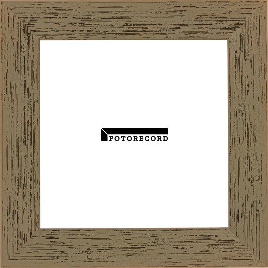 Cornice su misura Marrone in Legno Decapé, Marrone, Stile Vintage