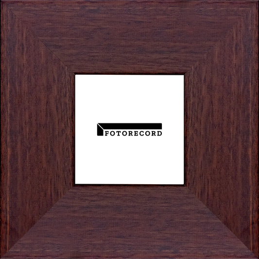 Cornice su misura Marrone Noce in Legno Satinato, Stile Moderno