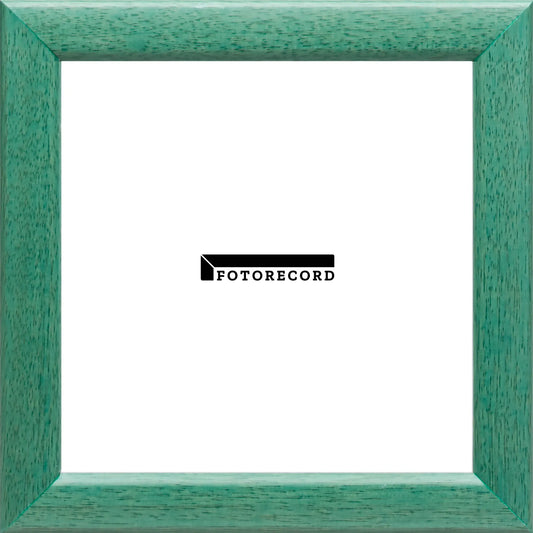 Cornice su misura Menta in Legno Satinata, Verde, Stile Moderno