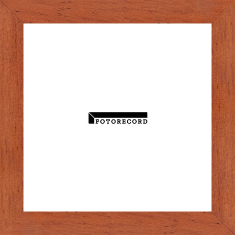 Campione del profilo Cornice su misura Mogano in Legno Satinato, Marrone, Stile Moderno FRAS0156