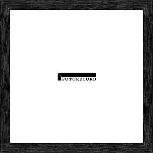 Cornice su misura Nero in Legno Poro aperto, Nero, Stile Moderno